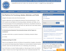 Tablet Screenshot of netzwerk-terrorismusforschung.org